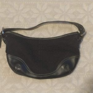 VINTAGE BLACK COACH PURSE